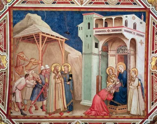 De hellige tre kongers tilbedelse, ca. 1320